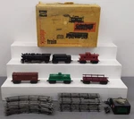 Marx 9610 O/O27 Gauge 1956 Sears Steam Locomotive Freight Train Set #666/BOX. Fixed Price $145.49.