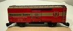 Marx 37956 Prr Merchandise Boxcar - In. / 4 Wheel Plastic Knuckle Couplers. Fixed Price $12.00.