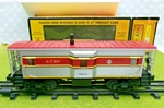 Mth Rk No. 30-7716 Atsf Bay Window Caboose. O/O-27 Gauge Lnib. Fixed Price $24.50.