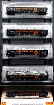 Micro Trains 99300161 50' Gondola W/ Load 4 Runner Pack Illinois Central Gulf. Fixed Price $169.99.