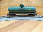 Varney Ho Scale 34' Bay-sol Utlx 1956 Single Dome Tank Car. Fixed Price $12.75.