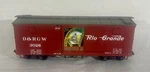 Lgb 43673: Denver Rio Grande Western (d&rgw) Box Car #3026 Nib W/sleeve. Fixed Price $75.00.