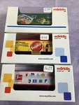 Of MARKLIN-#44177, 44213, 48617 Refridgerated Car-lot B Ho Scale. Fixed Price $44.99.