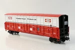 Mth 20-93311 Scale Canadian Forest Products Ltd 4625 55' All Door Boxcar. Fixed Price $160.00.