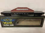 Weaver Norfolk Western 50 Flat Car & 60 Ton General Steel Beam Load! Southern. Fixed Price $69.99.