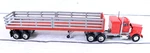 Lionel Diecast Tractor And Flatbed Trailer New York Central Flyer 6-11735 Red. Fixed Price $31.50.