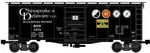 Ready Made Trains (rmt) 964991581 Gauge Boxcar Chesapeake Delaware - Br&w. Fixed Price $34.99.