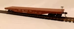 Ho Scale Vintage Varney Pennsylvania 52' Flat Car # 470157 Kadees !!. Fixed Price $21.99.