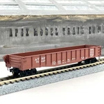 Micro-trains Scale 46080 Santa Fe 50FT Drop End Fishbelly Gondola Atsf 75047. Fixed Price $21.99.