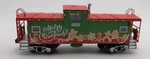 Mth 30-77412 Christmas Extended Vision Caboose W/ Led Lights #1225. Fixed Price $106.69.