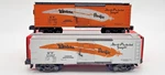 S-gauge American Flyer 6-48498 & 6-48490 Western Pacific Boxcars Ttos Issued. Fixed Price $44.99.