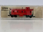 Atlas 3563 Caboose Santa Fe, Scale. Fixed Price $13.00.