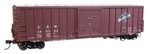 46007 Walthers Ho 50' Acf Exterior Post Dreadnaught End Boxcar Cnw #155204. Fixed Price $32.00.