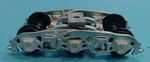 Scale Sprung Buckeye 6 Wheel Trucks Wiseman Model Services GC905. Fixed Price $29.95.
