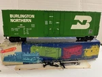 Roundhouse Scale 1764 Burlington 50' Box Car Hi-cube 636355. Fixed Price $10.00.