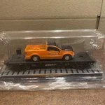 Menards Gold Line Collection Gauge Flatcar With Bnsf F150 Maintenance Truck. Fixed Price $59.99.