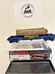 Lionel 6-16611 #2 Sf Operating Log Dump Car BLT-1988-IN Orig. Box. Fixed Price $41.84.