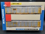 Walthers 932-240104 Ho Gtw Gold Line Bi-level Auto Carrier (set Of 2) Nib Read!. Fixed Price $89.99.
