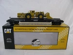 Mth Premier Caterpillar Flat Car W/ Lhd Underground Mining Loader #20-98503 Ex. Fixed Price $179.99.