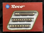 Roco 14070A Trans Euorop Express Ho Gauge Vt 11.8 3-CAR Passenger Set. Fixed Price $150.00.