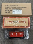+ Lionel Mth Gauge Tinplate Red & Brown 2657 Caboose Lnib 11-70041 *h. Fixed Price $150.00.
