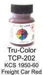 Tru-color TCP-202 Kcs Kansas City Southern Freight Car Red 1 Oz Paint. Fixed Price $7.19.