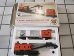 Bachmann Amtrak Crane Car & Floodlight Set Ho Scale. Fixed Price $21.75.
