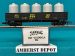 3503 Atlas Seaboard Coast Line Gondola Scale Scl New. Fixed Price $16.95.