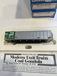 E&c Shops Burlington Northern Johnstown Coal Gondola Scale 6 Cars Lot 1. Fixed Price $120.00.