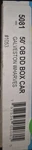 Athearn Ho Scale 50' Ob Dd Box Car Galveston Wharves Gwf #1053 Blue Kit. Fixed Price $10.00.