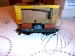 Fleischmann Ho ART.1451A Fabulous "open Freight Wagon Low Banks" Original Box. Fixed Price $17.50.
