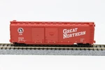 Scale Micro-trains Mtl 78020 50' Dbl Dr Boxcar Great Northern Gn 35449 Red. Fixed Price $12.89.