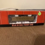 Ho Scale Atlas ITEM#1606/3 Gsc Pulpwood Flat Car Santa Fe 92999 LOT#4213. Fixed Price $19.99.