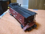 Mth 30-7715 Rail King Pennsylvania Gauge Woodsided Caboose #980824 Illuminated. Fixed Price $24.63.