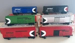 Lionel Lot Of Cp Rail Boxcars 6-9703 2, 6-9713, 6-9729, 6-9730, 6-9748 Nib!!. Fixed Price $164.99.