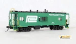 Tangent Scale Models Penn Central St Louis Car N7A Bay Window Caboose 60124 Ho. Fixed Price $116.95.