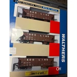 Walthers Gold Line Ballast Hoppers Pack Soo 932-34231 Brown White. Fixed Price $77.34.