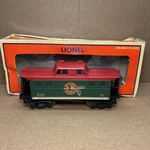 Lionel Trains 6-36634 Holiday Porthole Caboose Car Gauge With Box. Fixed Price $75.00.
