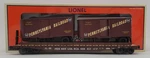 Lionel 6-17582 Gauge Pennsylvania PS-4 Flatcars W/ Piggyback Trailer #469617. Fixed Price $65.79.