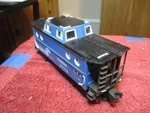 Williams Bachmann Conrail 23106 N5C Illuminated Blue Porthole Caboose O-27. Fixed Price $39.19.