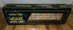 ***damaged*** Weaver Ultra Line Erie 50' Bulkhead Flat Car U2716 #7260 Train Box. Fixed Price $44.99.