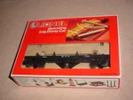 Lionel Log Dump Car # 16604 New York Central 0-027. Fixed Price $34.00.