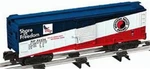 American Flyer 6-48348 Northern Pacific Boxcar Share Freedom Savings Bonds. Fixed Price $39.95.