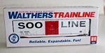 Walthers 931-1671 50' Plug-door Boxcar Ready To Run -- Soo Line Ho Scale. Fixed Price $16.99.