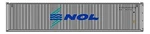 Jacktermco 40' Std Cs Cont Nol Neptune Orient Lin - #405343. Fixed Price $17.31.
