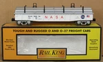Mth Railking 30-72068 Nasa Gondola W/cover O-gauge Lnib. Fixed Price $54.99.
