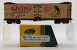 S-helper 01883 Scale Weber Waukesha Beer 40' Wooden Billboard Reefer #3302 Ln. Fixed Price $36.99.