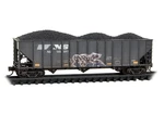 Scale Micro-trains 108 45 280 Norfolk Southern Hopper W/coal Load Weathered. Fixed Price $37.25.