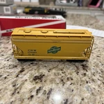 Mckean Std Gauge 1:48 Scale Chicago North Western Covered Hopper 175063YELLOW. Fixed Price $15.95.
