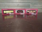 Mantua Ho Train Cars 1860 Water - Stl Reefer Heavy Flat With Crates. Fixed Price $45.00.